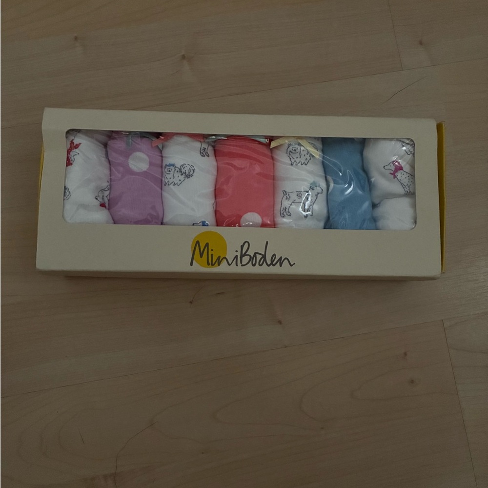 Mini Boden Kids' Underwear Set 7 New